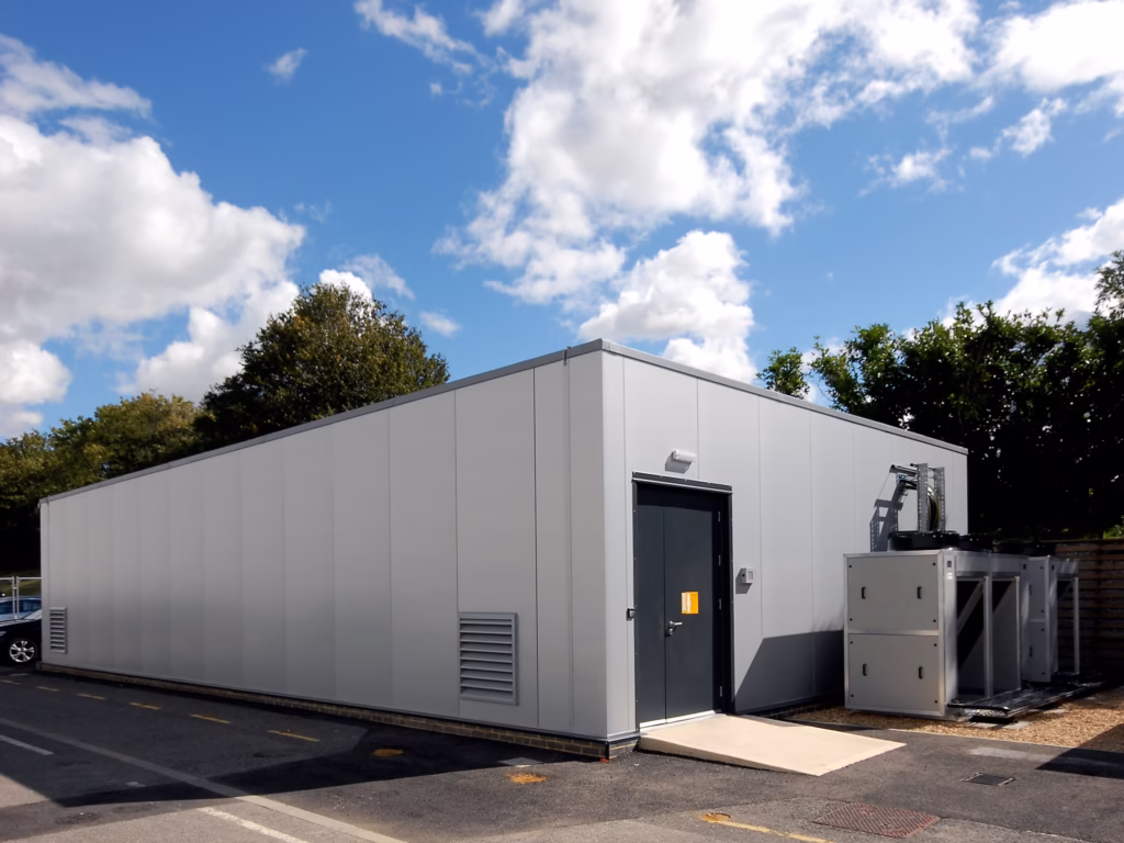 Mercedes-Benz Modular Data Centre External